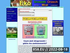 Miniaturka strony Ekogroszek workowany Detal - Hurt