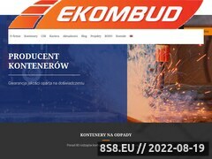 Miniaturka ekombud.pl (Kontenery otwarte)