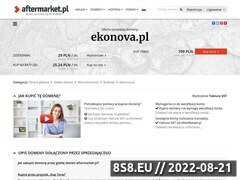 Miniaturka domeny www.ekonova.pl