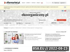 Miniaturka domeny www.ekoorganiczny.pl