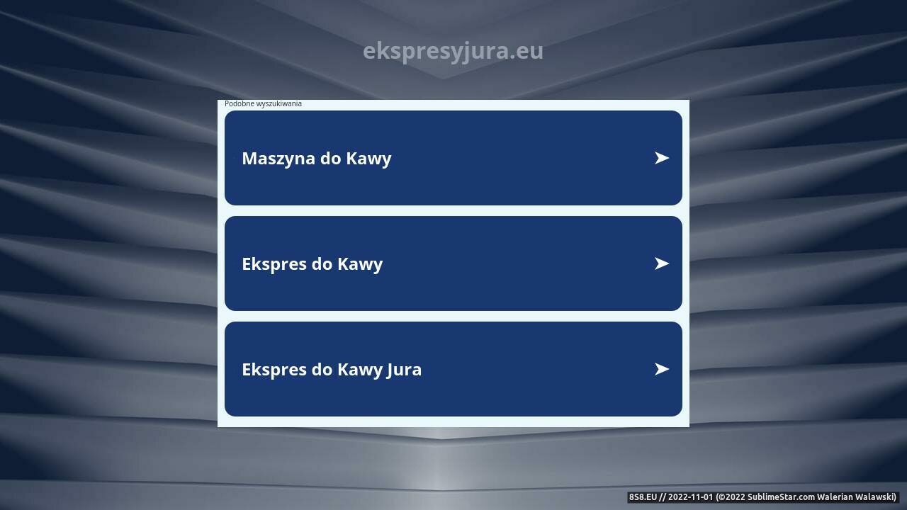 Zrzut ekranu Ekspresy Jura