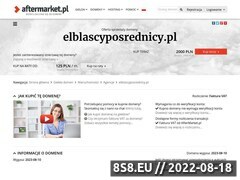 Miniaturka domeny www.elblascyposrednicy.pl