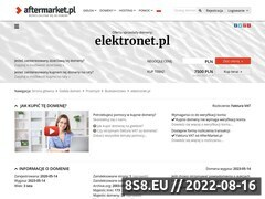Miniaturka domeny www.elektronet.pl