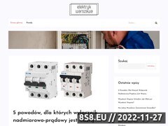 Miniaturka www.elektroprim.waw.pl (Usługi elektryczne Ursynów, Piaseczno i Mokotów)