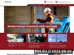Miniaturka domeny elektryk-poznan.pl