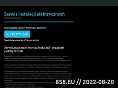 Miniaturka domeny elektryk-uslugi.pl