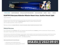 Miniaturka strony Elektryk Warszawa