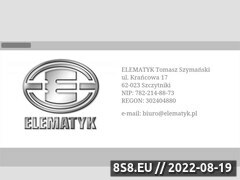 Miniaturka domeny www.elematyk.pl