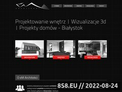 Miniaturka domeny em-architekci.pl