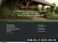 Miniaturka domeny www.em-garden.pl