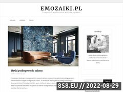 Miniaturka www.emozaiki.pl (Eleganckie płytki do salonu - EMozaiki.pl)