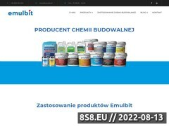 Miniaturka emulbit.pl (Producent chemii budowlanej)