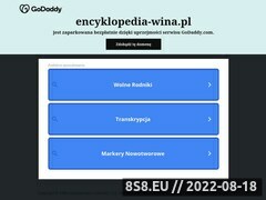 Zrzut strony Wszystko o winach - Encyklopedia-Wina.pl