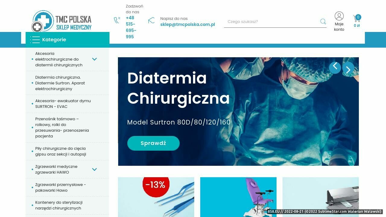 Zrzut ekranu Agencja interaktywna Warszawa