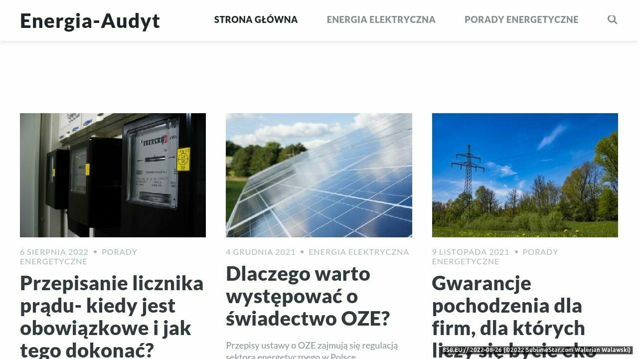 Audyt Energetyczny Wrocław Opole Grzebieniowski (strona www.energia-audyt.com - Energia-audyt.com)
