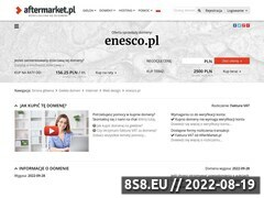 Miniaturka strony Enesco - biuro projektowe