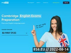 Miniaturka engxam.com (Przygotowanie online do egzaminów Cambridge)