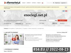 Zrzut strony Serwis Enoclegi.net.pl to nietuzinkowa baza noclegowa