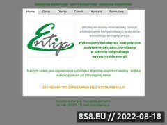 Zrzut strony Świadectwa energetyczne: Rzeszów, Kraków, Krosno, Strzyżów, Jasło