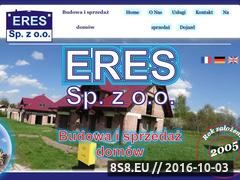 Miniaturka domeny www.eres-budowa-domow.pl