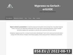 Miniaturka erguide.pl (Wejście na Gerlach z przewodnikiem)