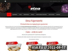Miniaturka etnafajerwerki.pl (Fajerwerki - organizacja pokazów pirotechnicznych)