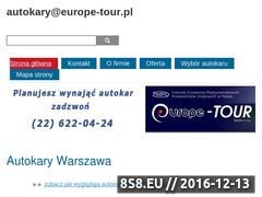 Miniaturka domeny europe-tour.pl