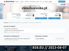 Miniaturka domeny www.ewaolszewska.pl