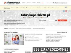 Miniaturka domeny fabrykaparkietu.pl