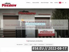 Miniaturka domeny www.fabrykaplecakow.pl