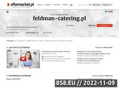 Miniaturka domeny www.feldman-catering.pl