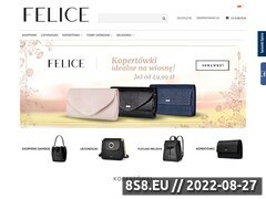Zrzut strony Felice.pl - sklep internetowy