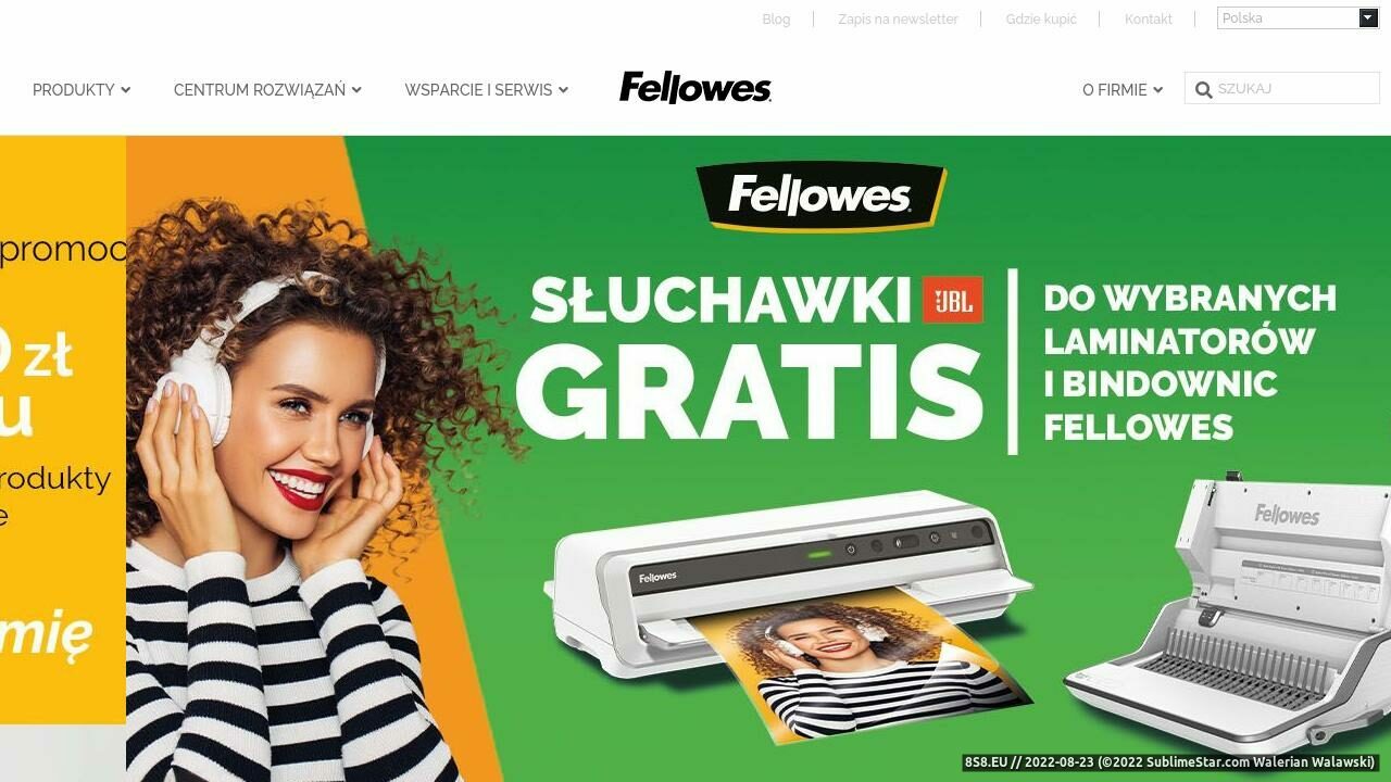 Niszczarki (strona www.fellowes.pl - Fellowes.pl)