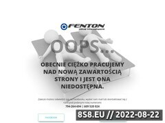 Miniaturka domeny fenton.pl