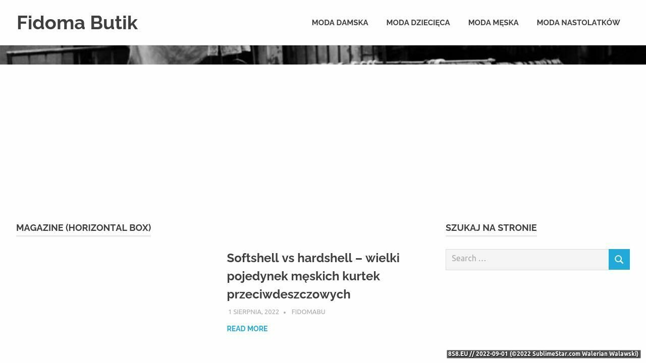 Fidoma-butik.pl - odzież damska (strona www.fidoma-butik.pl - Moda damska)