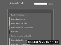 Zrzut strony Pożyczki Pozabankowe w tym darmowe pożyczki. Rankingi pożyczek.