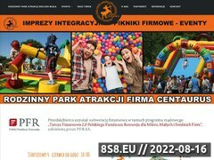 Miniaturka www.firmacentaurus.pl (Organizacja imprez)