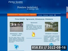 Miniaturka www.firmaszalek.pl (<strong>sprężarki</strong> chłodnicze Łódź)