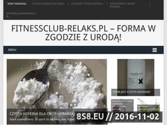 Miniaturka domeny fitnessclub-relaks.pl