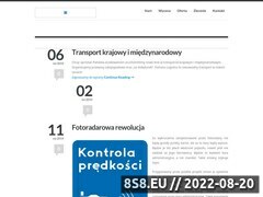 Zrzut strony Transport Warszawa