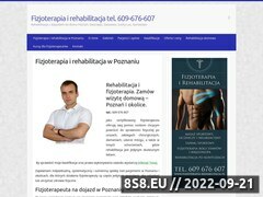 Miniaturka domeny www.fizjoterapia-rehabilitacja.pl