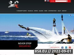 Miniaturka www.flyboard-europe.com (Flyboard i hoverboard)