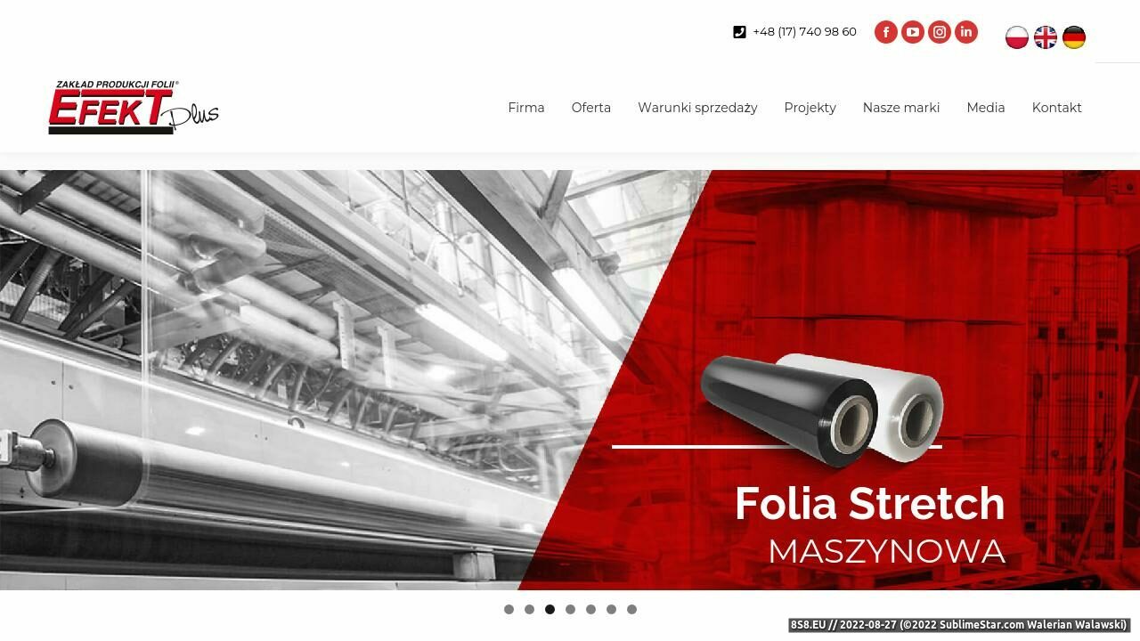 Produkcja Folii (strona folia-stretch.pl - Folia)