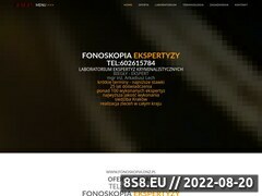 Miniaturka strony Ekspertyzy fonoskopijne