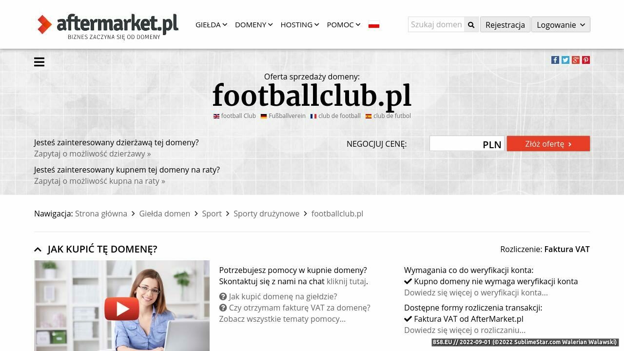 Piłka Nożna - Football Club (strona www.footballclub.pl - Footballclub.pl)
