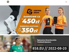 Miniaturka footballmasters.pl (Sprzęt <strong>bramka</strong>rski)