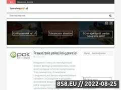 Miniaturka formularzpit37.pl (Serwis poświęcony rozliczeniom formularzy PIT 37)