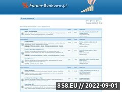 Miniaturka www.forum-bankowe.pl (Banki - konta bankowe, lokaty i kredyty)