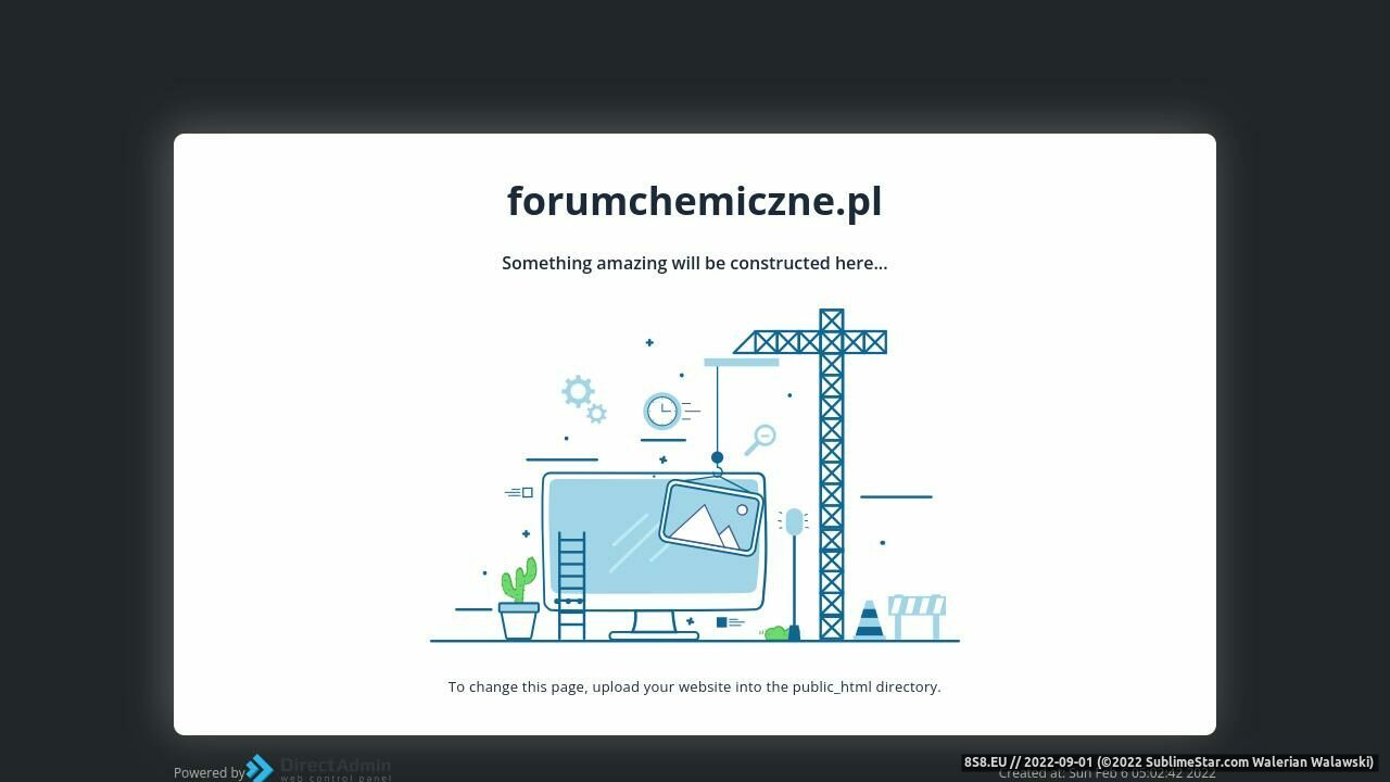 Zrzut ekranu Forum chemiczne