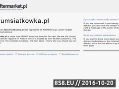 Miniaturka domeny www.forumsiatkowka.pl